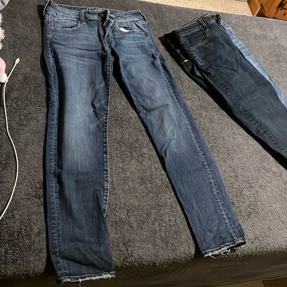 Bundle of 4 AE Super Stretch skinny jeans - Picture 2 of 16